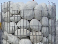 galet marbre blanc brillant 150/300